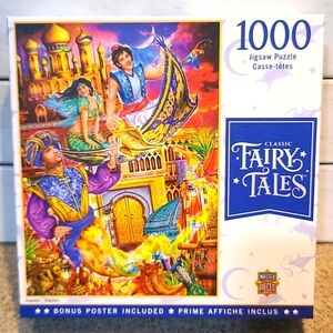 ALLADDIN Fairy Tales Puzzle & Poster- 1000 pieces NWT NIB